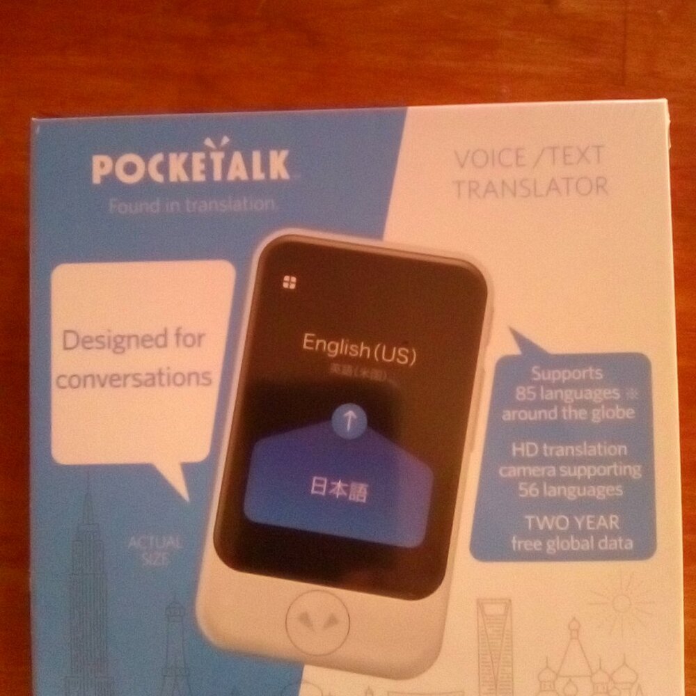 Pocket Talk Voice/Text translator Model#PTSGW-US